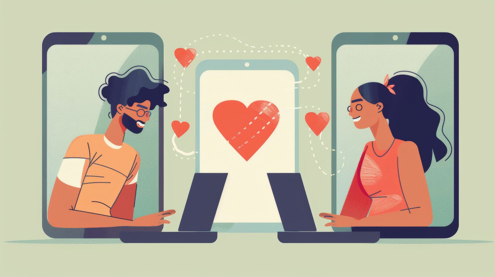 Vrouw ziet bezorgde rode vlaggen in relatie, herkent manipulatie